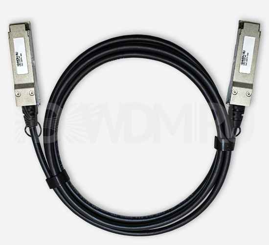Arista совместимый кабель Direct Attached (DAC), QSFP+, 30AWG, 40 Гб/с, 1 м